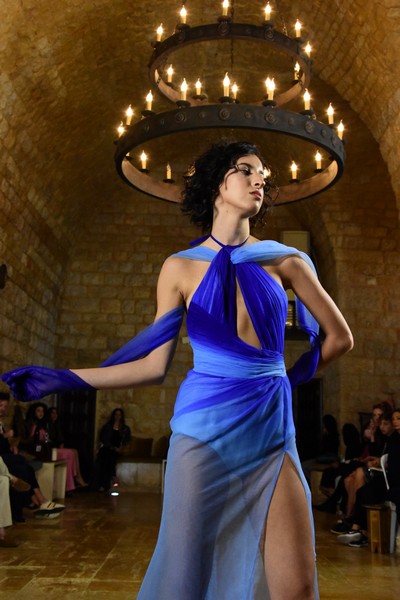 Hope Wears Lebanese Fashion Runway part 2 